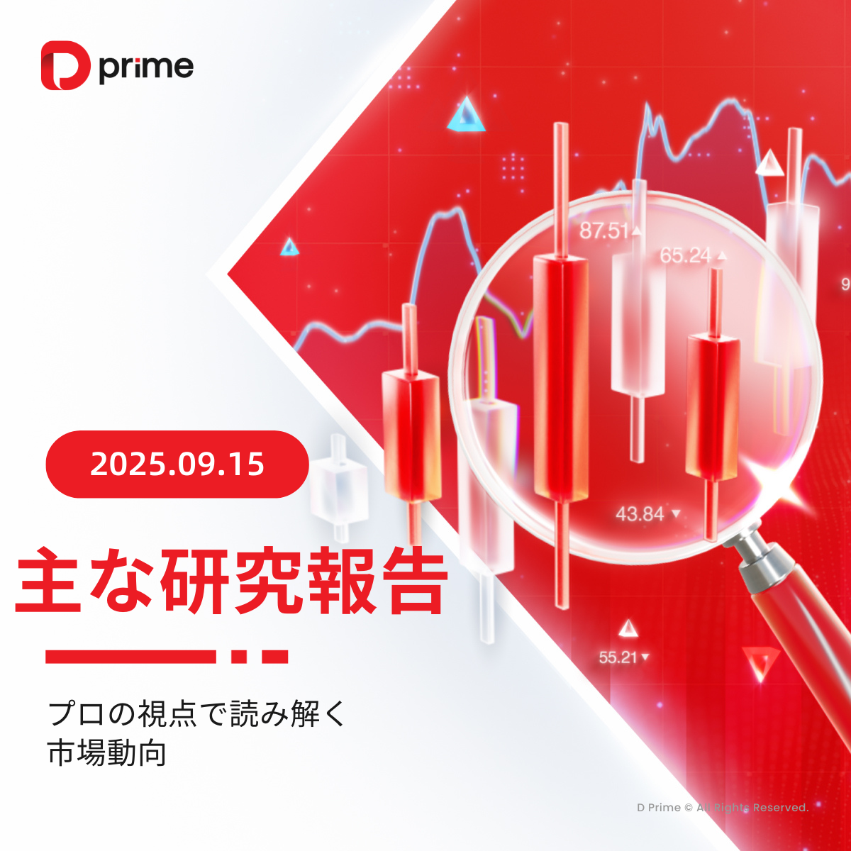 主な研究報告 | 金価格は4週連続上昇、FRBは今週水曜に利率決定